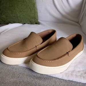 Goodfellow & Co Men’s Slip On Loafers Size 9 Tan Casual Lightweight Shoes